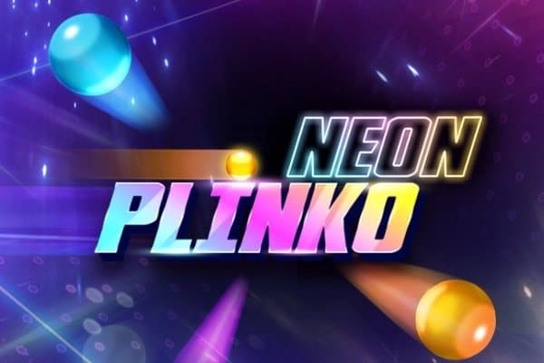 Neon Plinko slot game by Darwin Gaming