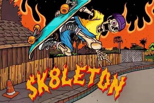 Sk8leton slot game by DiJoker