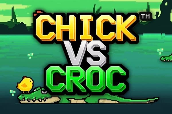Chick vs Croc slot game by Dragon Gaming