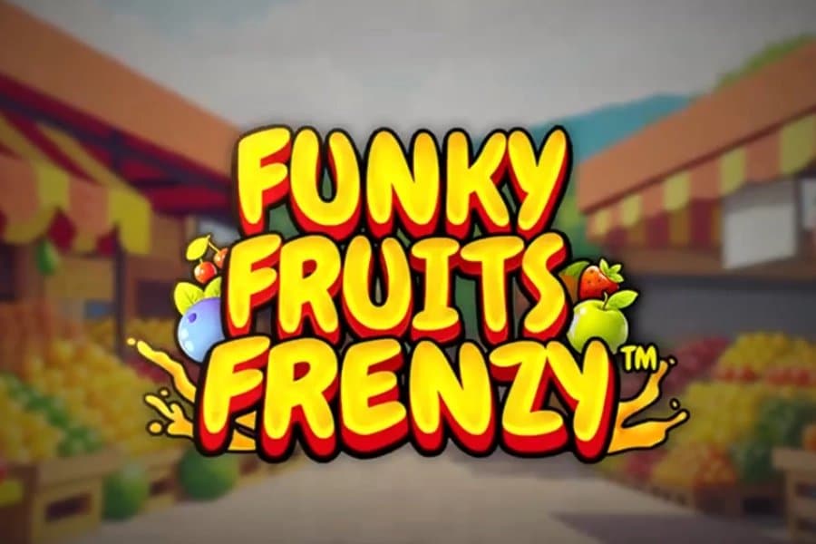 Funky Fruits Frenzy slot game by Dragon Gaming