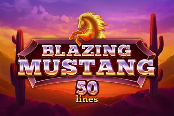 Blazing Mustang 50 Lines slot game by Edge Labs