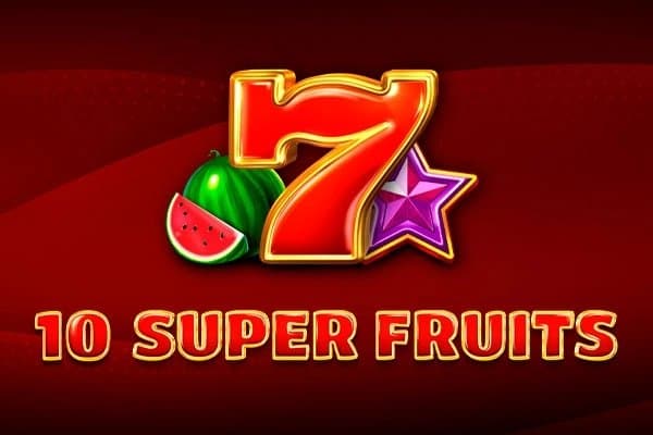 10 Super Fruits slot game by EGT Digital