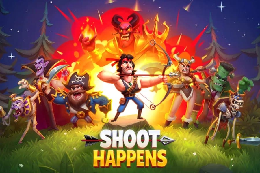 Shoot Happens slot game by ElaGames