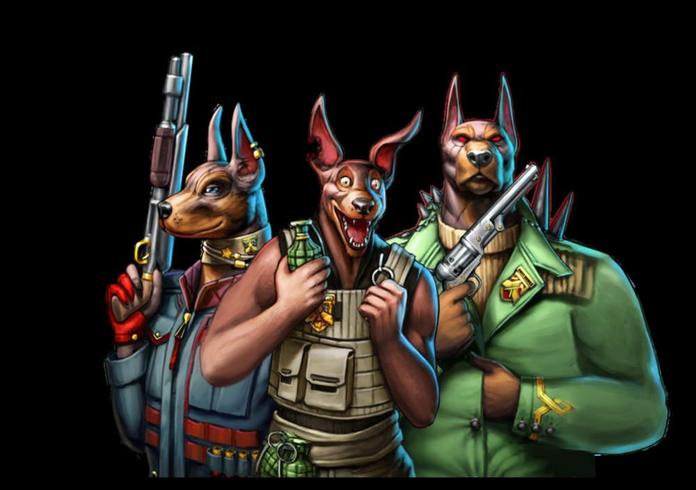 Dirty Dawgs of Nitropolis slot game by ELK Studios