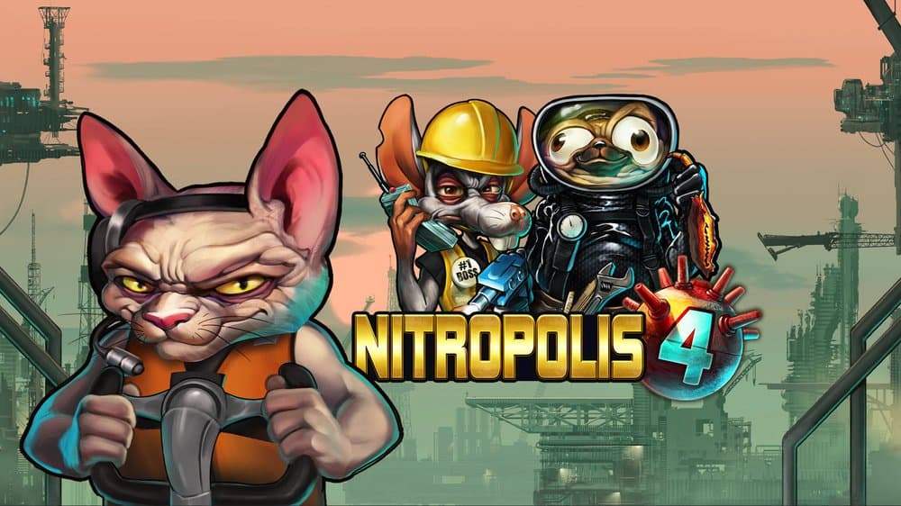 Nitropolis 4 slot game by ELK Studios