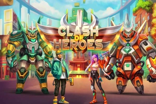 Clash of Heroes slot game by Elysium Studios