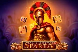 Almighty Sparta Dice slot game by Endorphina
