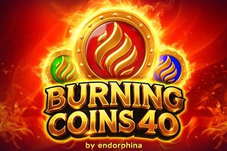 Burning Coins 40 slot game by Endorphina