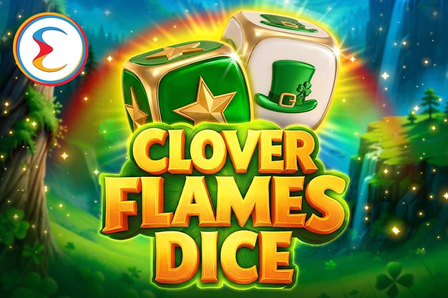 Clover Flames Dice slot game by Endorphina