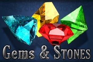 Gems & Stones slot game by Endorphina