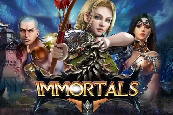 Immortals slot game by Eurasian Gaming