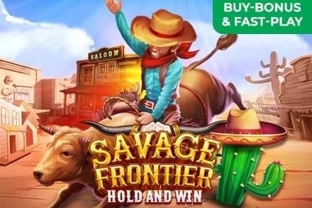 Savage Frontier slot game by Eurasian Gaming