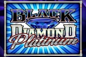 Black Diamond Platinum slot game by Everi