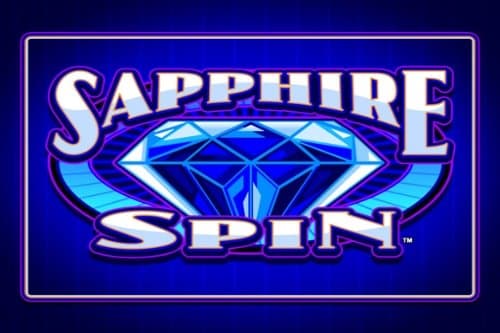 Sapphire Spin slot game by Everi