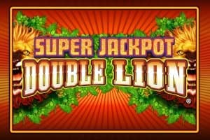 Super Jackpot Double Lion slot game by Everi