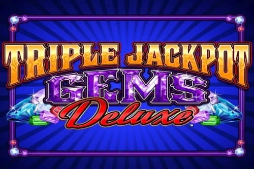 Triple Jackpot Gems Deluxe slot game by Everi