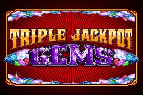 Triple Jackpot Gems slot game by Everi