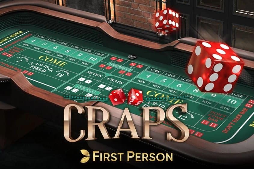 First Person Craps slot game by Evolution