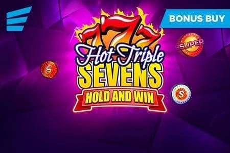 Hot Triple Sevens Hold & Win slot game by Evoplay