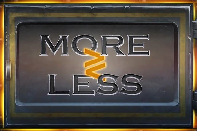 More or Less slot game by Evoplay