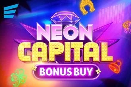 Neon Capital Bonus Buy slot game by Evoplay