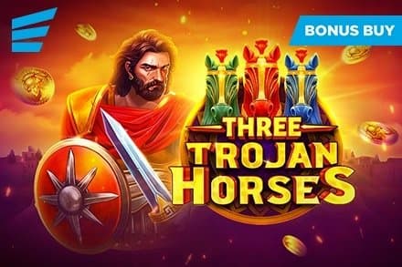 Three Trojan Horses slot game by Evoplay