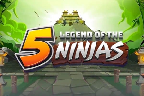 Legend of the 5 Ninjas slot game by Eyecon