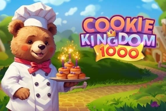 Cookie Kingdom 1000 slot game by Fantasma Games
