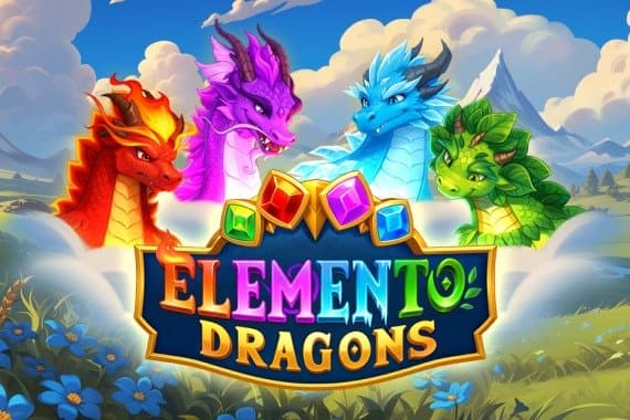 Elemento Dragons slot game by Fantasma Games