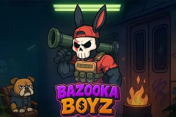Bazooka Boyz slot game by Fbastards