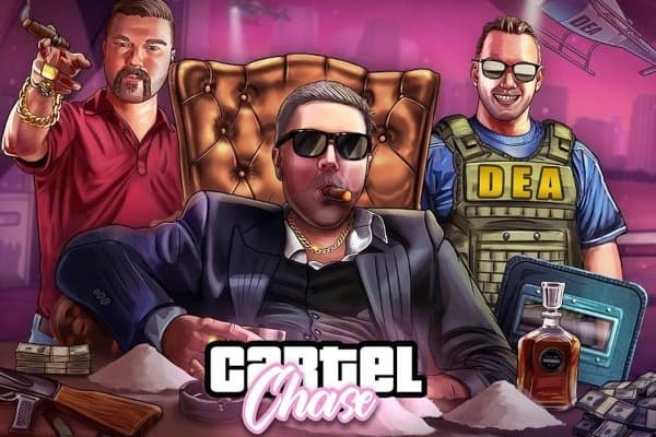 Cartel Chase slot game by Fbastards