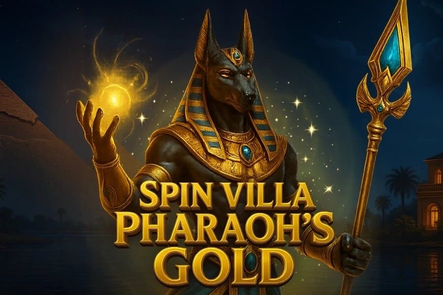 Spin Villa Pharaoh's Gold slot game by Fbastards
