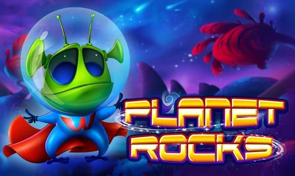 Planet Rocks slot game by Felix Gaming