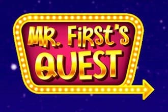 Mr. First's Quest slot game by Five Men Gaming