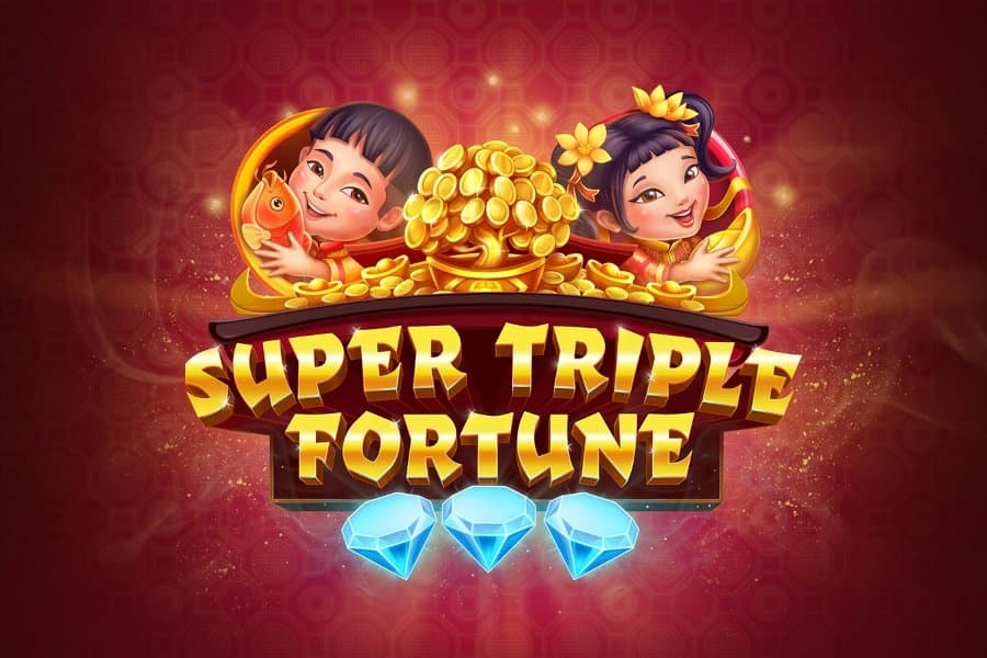 Super Triple Fortune slot game by Flamingocatz