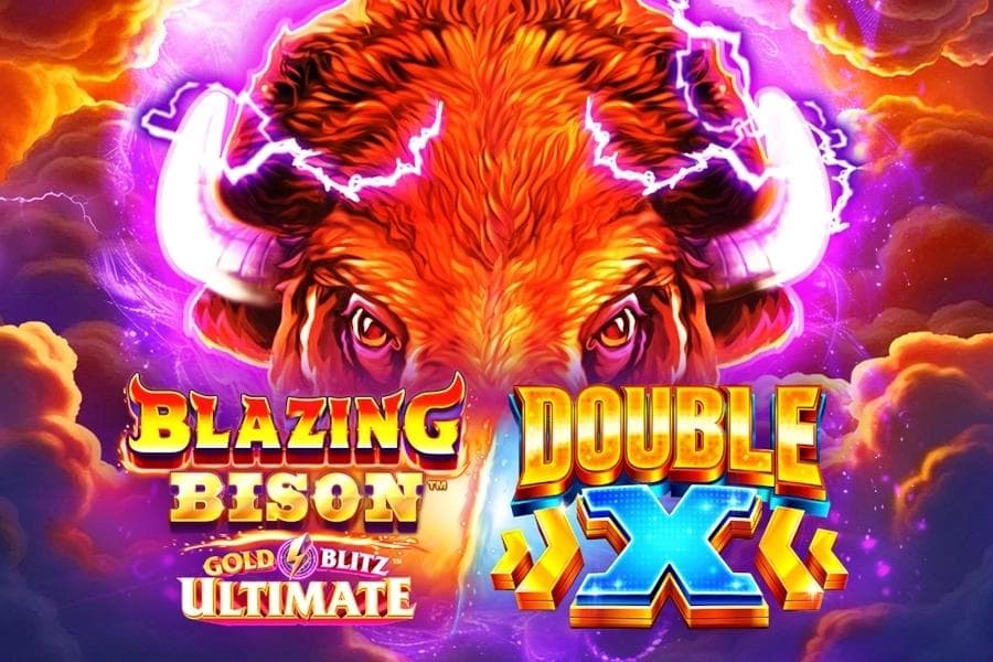 Blazing Bison Gold Blitz Ultimate Double X slot game by Fortune Factory Studios