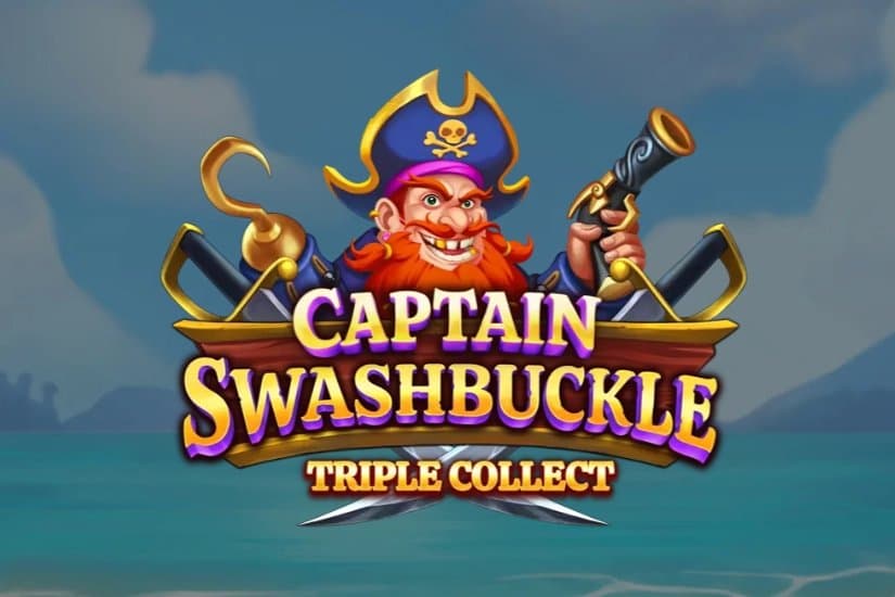 Captain Swashbuckle Triple Collect slot game by Four Leaf Gaming
