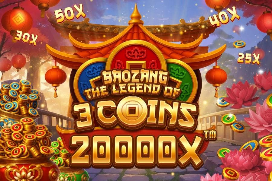 Baozang the Legend of 3 Coins slot game by Foxium