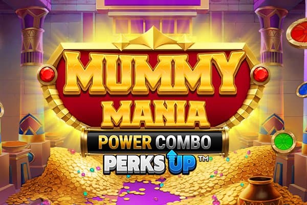 Mummy Mania Perks Up Power Combo slot game by Foxium