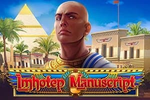 Imhotep Manuscript slot game by Fugaso