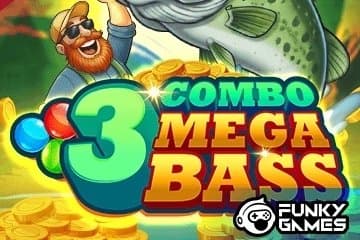 3 Combo Mega Bass slot game by Funky Games
