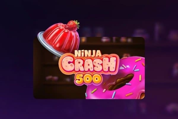 Ninja Crash 500 slot game by Galaxsys