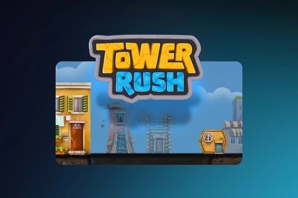 Tower Rush slot game by Galaxsys