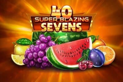 40 Super Blazing Sevens slot game by GameArt