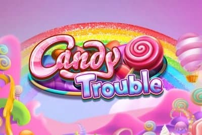Candy Trouble slot game by GameArt
