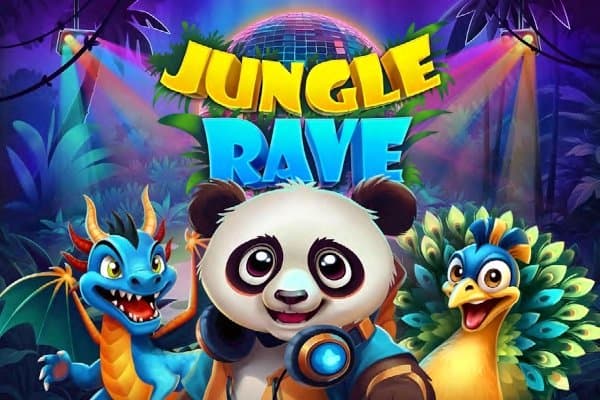 Jungle Rave slot game by GameArt