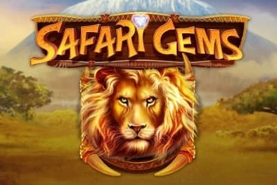 Safari Gems slot game by GameArt