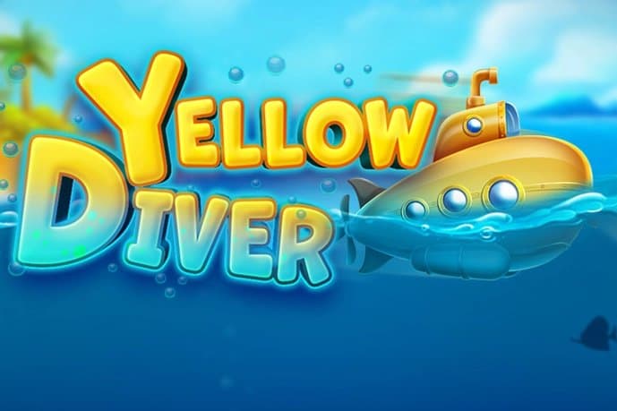 Yellow Diver slot game by GameArt