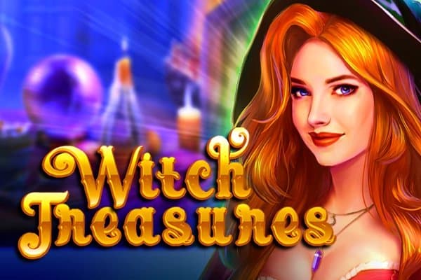Witch Treasures slot game by GameBeat