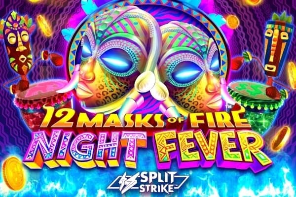 12 Masks of Fire: Night Fever slot game by Gameburger Studios